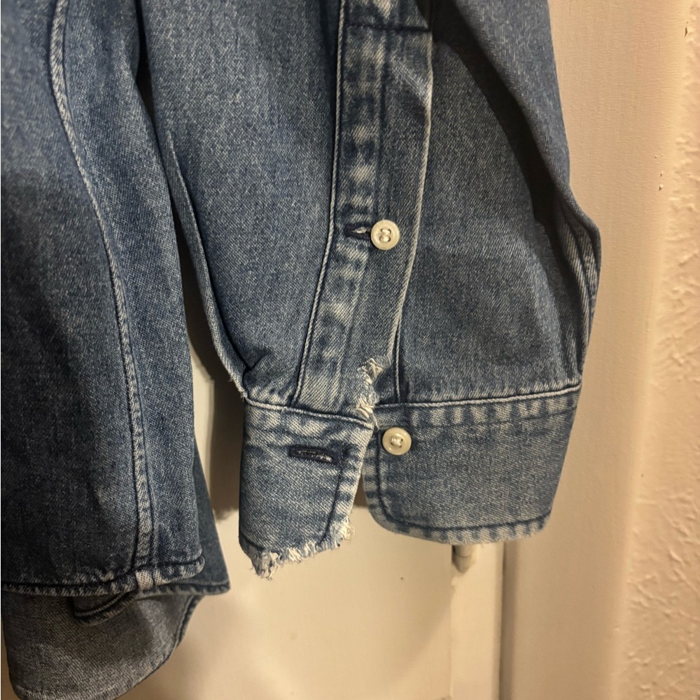 Vintage Ralph Lauren Denim Button-Up Shirt - Picture 3 of 9
